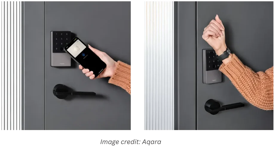 Experience the Aqara U100’s Apple Home Key magic — unlock your door instantly with your iPhone or Apple Watch.